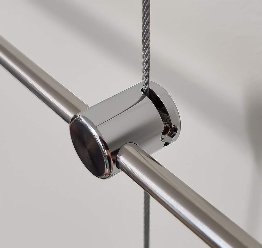 Cable to rod clamp