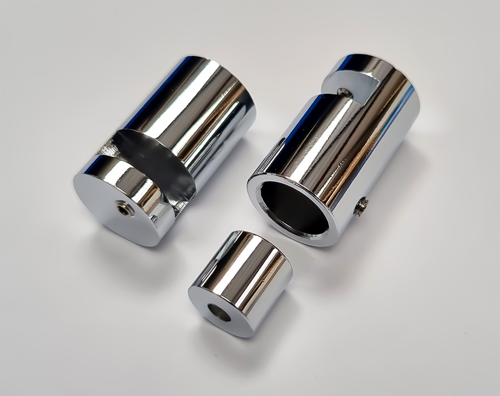 Wall mounted rod clamp fixing