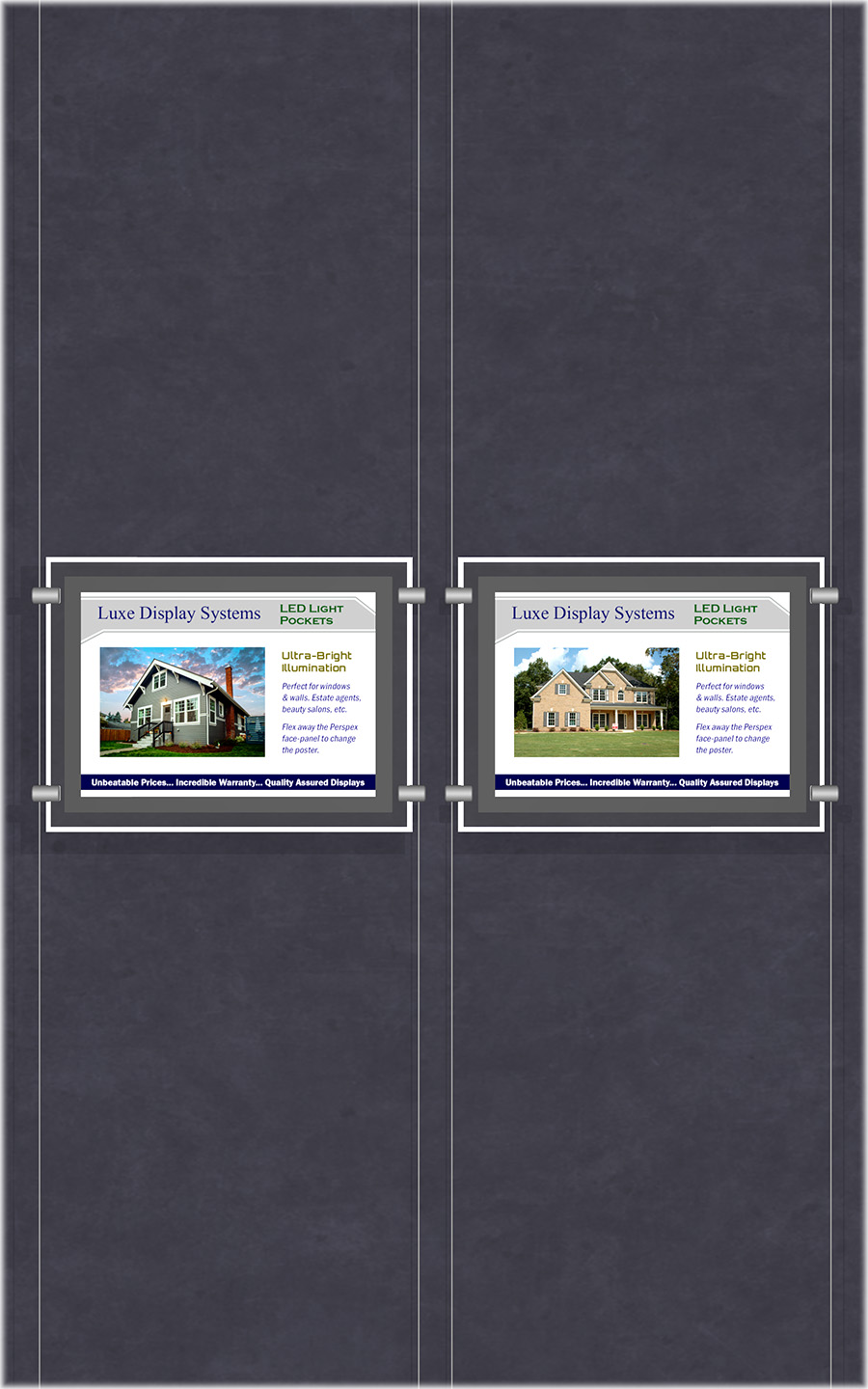 LED Poster Display - 2x1 LS