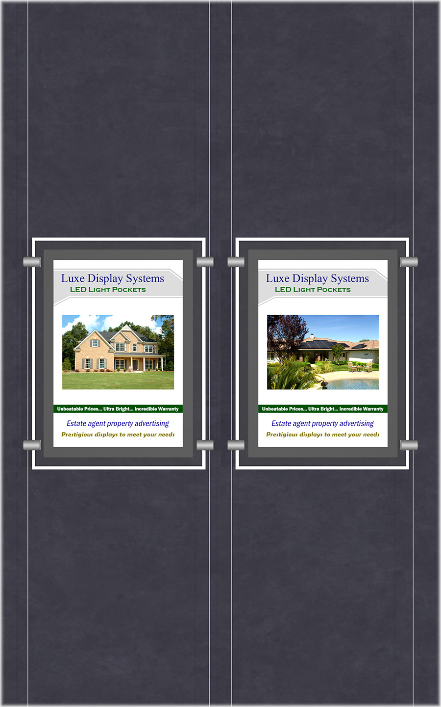 LED Poster Display - 2x1 PT